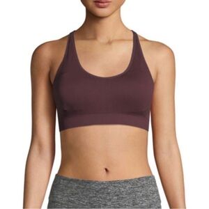 Tory Sport Seamless Racerback Medium-Impact Sports Bra